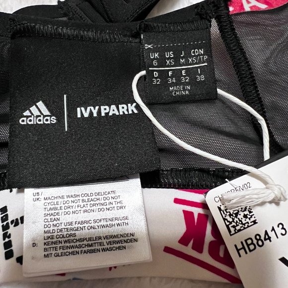 NWT BEYONCÉ X ADIDAS X IVY PARK -ICY PARK DROP XS SPORTS BRA - Picture 5 of 8